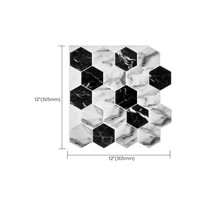 Plastic Peel & Stick Subway Tile Modern Simple Subway Tile Wallpaper Clearhalo 'Flooring 'Home Improvement' 'home_improvement' 'home_improvement_peel_stick_blacksplash' 'Peel & Stick Backsplash Tile' 'peel_stick_blacksplash' 'Walls & Ceilings' Walls and Ceiling' 1200x1200_951db2b5-5834-47ff-8263-b360a6798a1f