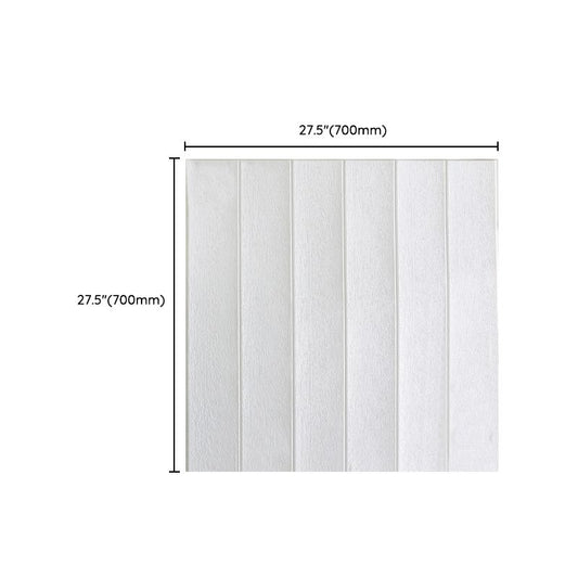 Wall Paneling Wainscoting Vinyl Peel and Stick Smooth Waterproof Indoor Wall Paneling Clearhalo 'Flooring 'Home Improvement' 'home_improvement' 'home_improvement_wall_paneling' 'Wall Paneling' 'wall_paneling' 'Walls & Ceilings' Walls and Ceiling' 1200x1200_9538fc5d-6ce2-44c9-a3ae-b226ffa3f417