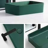 Modern Bathroom Sink Ceramic Oval White Basin Drain Assembly Bathroom Sink Clearhalo 'Bathroom Remodel & Bathroom Fixtures' 'Bathroom Sinks & Faucet Components' 'Bathroom Sinks' 'bathroom_sink' 'Home Improvement' 'home_improvement' 'home_improvement_bathroom_sink' 1200x1200_9553e1ca-2ec9-4438-a091-495563c0c043