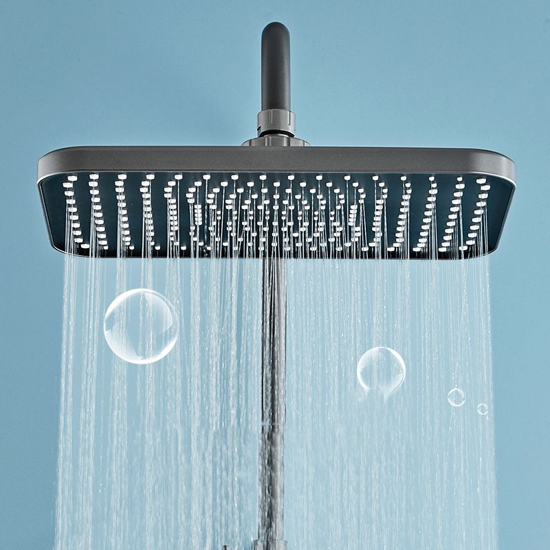 Modern Shower System Wall Mounted Spot Resist Shower System with Hand Shower Clearhalo 'Bathroom Remodel & Bathroom Fixtures' 'Home Improvement' 'home_improvement' 'home_improvement_shower_faucets' 'Shower Faucets & Systems' 'shower_faucets' 'Showers & Bathtubs Plumbing' 'Showers & Bathtubs' 1200x1200_955c3abc-cf7a-4809-973a-138c20abb635