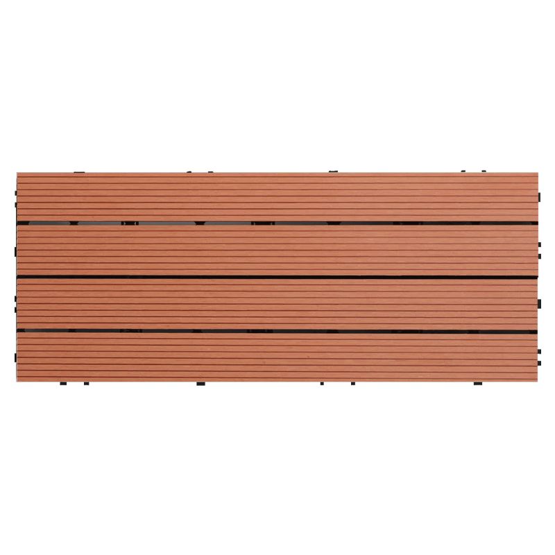 Modern Style Rectangle Wood Flooring Non-slip Outdoor Wood Flooring Clearhalo 'Flooring 'Hardwood Flooring' 'hardwood_flooring' 'Home Improvement' 'home_improvement' 'home_improvement_hardwood_flooring' Walls and Ceiling' 1200x1200_959191af-1c8b-4133-b057-8615d1e8c534
