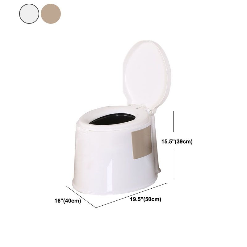 Modern Plastic Toilet Floor Mounted Toilet Bowl for Bathroom Clearhalo 'Bathroom Remodel & Bathroom Fixtures' 'Home Improvement' 'home_improvement' 'home_improvement_toilets' 'Toilets & Bidets' 'Toilets' 1200x1200_959397e5-178a-486d-9b3c-74e08332c1f1