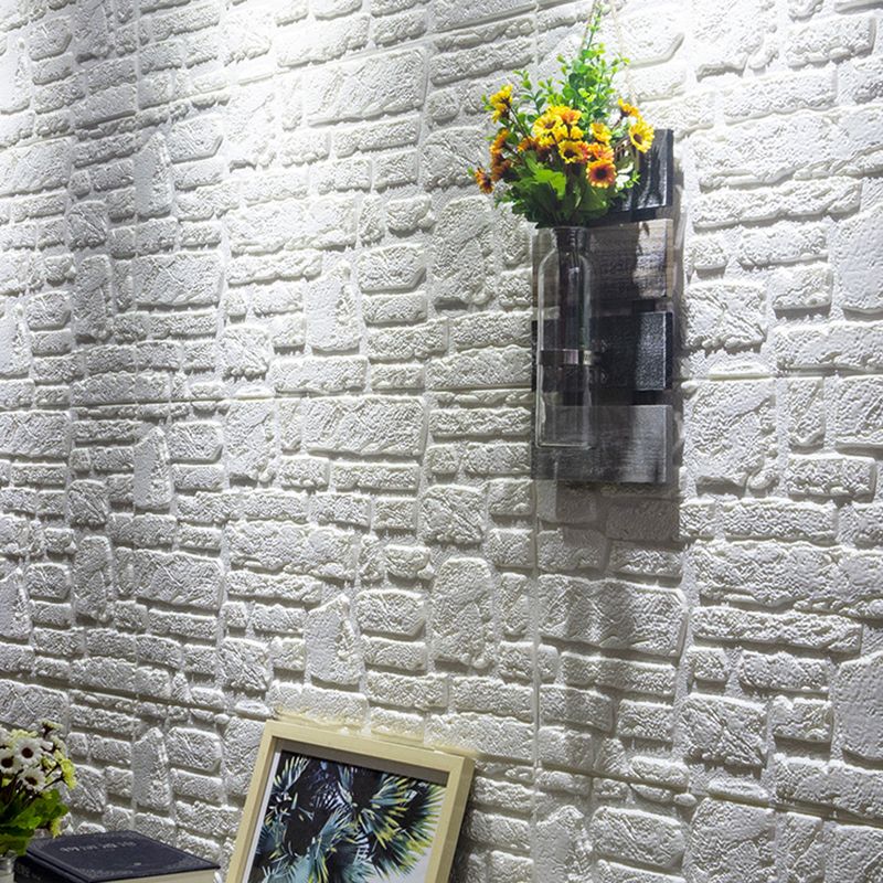 Waterproof Wall Ceiling 3D Faux Stone Foam Peel and Stick Living Room Panel (10-Pack) Clearhalo 'Flooring 'Home Improvement' 'home_improvement' 'home_improvement_wall_paneling' 'Wall Paneling' 'wall_paneling' 'Walls & Ceilings' Walls and Ceiling' 1200x1200_95b9f0b1-61b8-4bee-8f6c-f6899ae95a99