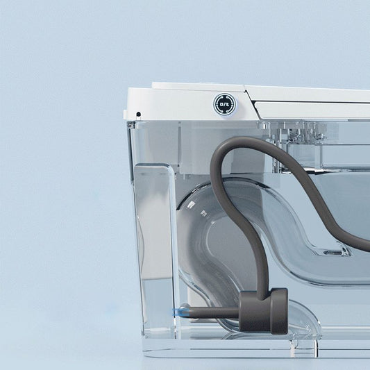 Modern Skirted Toilet Bowl Siphon Jet Toilet with Soft-Close Seat for Bathroom Clearhalo 'Bathroom Remodel & Bathroom Fixtures' 'Home Improvement' 'home_improvement' 'home_improvement_toilets' 'Toilets & Bidets' 'Toilets' 1200x1200_95d2efa2-a522-464e-90ab-7b1b2fd21a58