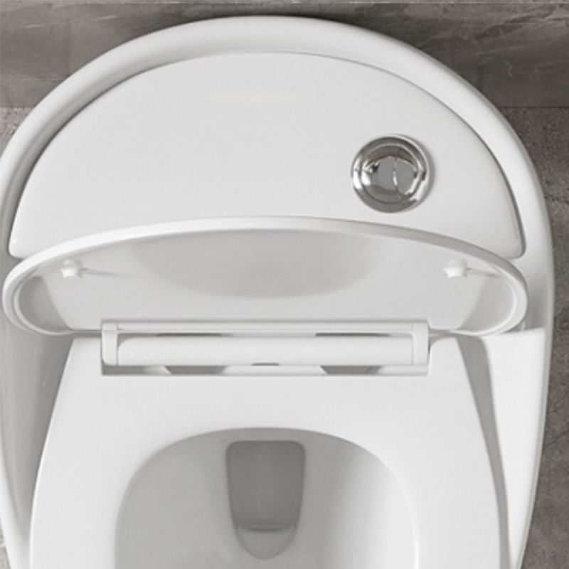 Contemporary Ceramic Toilet Floor Mount Urine Toilet with Slow Close Seat for Washroom Clearhalo 'Bathroom Remodel & Bathroom Fixtures' 'Home Improvement' 'home_improvement' 'home_improvement_toilets' 'Toilets & Bidets' 'Toilets' 1200x1200_95d484c0-eadc-4a77-a5bb-50bfd6e36197