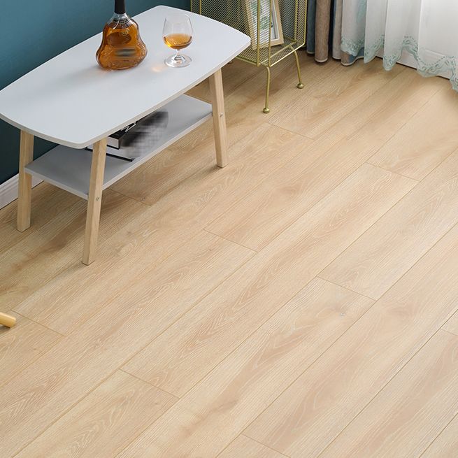 Modern 12mm Natural Solid Wood Laminate Flooring, Click-Lock, Waterproof Clearhalo 'Flooring 'Home Improvement' 'home_improvement' 'home_improvement_laminate_flooring' 'Laminate Flooring' 'laminate_flooring' Walls and Ceiling' 1200x1200_95f48cb0-66b1-48b8-bff2-3f202298c4f1