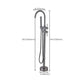 Modern Floor Mounted Metal Freestanding Tub Filler Swivel High Arc Freestanding Faucet Clearhalo 'Bathroom Remodel & Bathroom Fixtures' 'Bathtub Faucets' 'bathtub_faucets' 'Home Improvement' 'home_improvement' 'home_improvement_bathtub_faucets' 1200x1200_9630476c-993c-4124-8f3c-d7ebf723e63e
