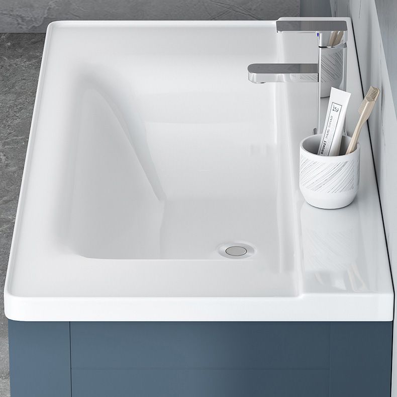 Glam Bathroom Vanity Single Ceramic Top Rectangular Bath Vanity Clearhalo 'Bathroom Remodel & Bathroom Fixtures' 'Bathroom Vanities' 'bathroom_vanities' 'Home Improvement' 'home_improvement' 'home_improvement_bathroom_vanities' 1200x1200_963d3f00-810f-4e41-8b5f-e541dee36ed6