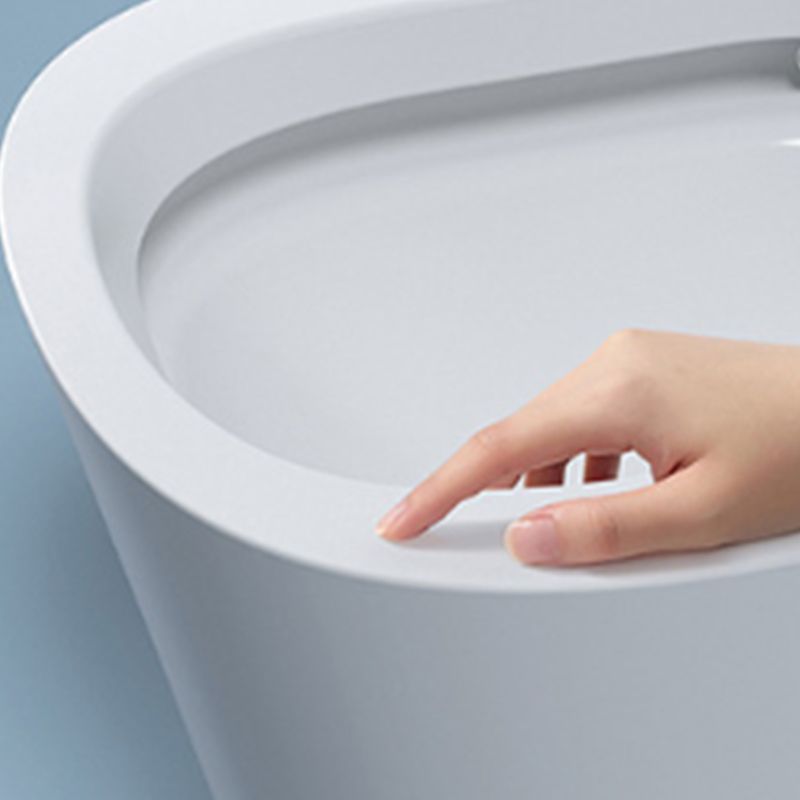 Contemporary One Piece Flush Toilet White Floor Mounted Urine Toilet for Washroom Clearhalo 'Bathroom Remodel & Bathroom Fixtures' 'Home Improvement' 'home_improvement' 'home_improvement_toilets' 'Toilets & Bidets' 'Toilets' 1200x1200_964e7d9c-d139-4bc5-b297-87a01b3364c0