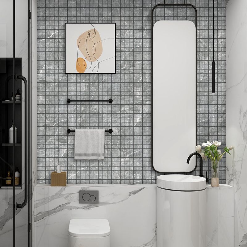 Mosaic Tile Peel and Stick Tile Pvc 3D Kitchen Backsplash Peel and Stick Wall Tile Clearhalo 'Flooring 'Home Improvement' 'home_improvement' 'home_improvement_peel_stick_blacksplash' 'Peel & Stick Backsplash Tile' 'peel_stick_blacksplash' 'Walls & Ceilings' Walls and Ceiling' 1200x1200_9653ebff-a7f3-4580-aa94-51667e38a4fa