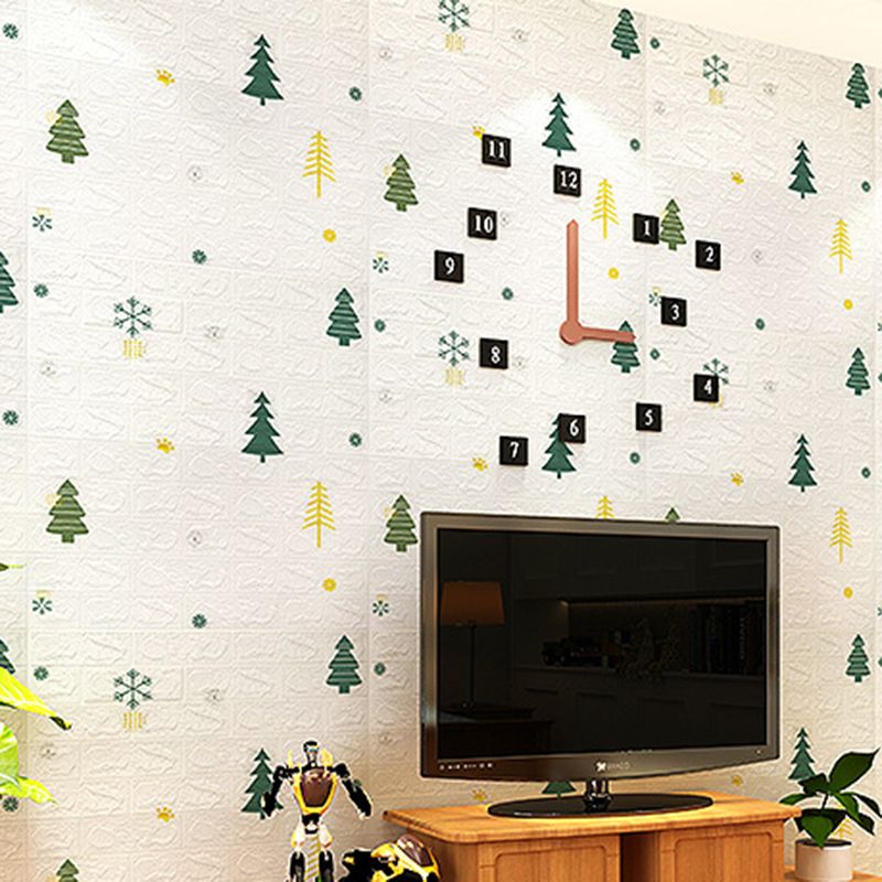 Farmhouse Pearl Wainscoting PVC Wall Access Panel Peel and Stick Wall Tile Set of 2 Clearhalo 'Flooring 'Home Improvement' 'home_improvement' 'home_improvement_wall_paneling' 'Wall Paneling' 'wall_paneling' 'Walls & Ceilings' Walls and Ceiling' 1200x1200_96a3bd72-fad9-4d13-a5f8-1f287c886856