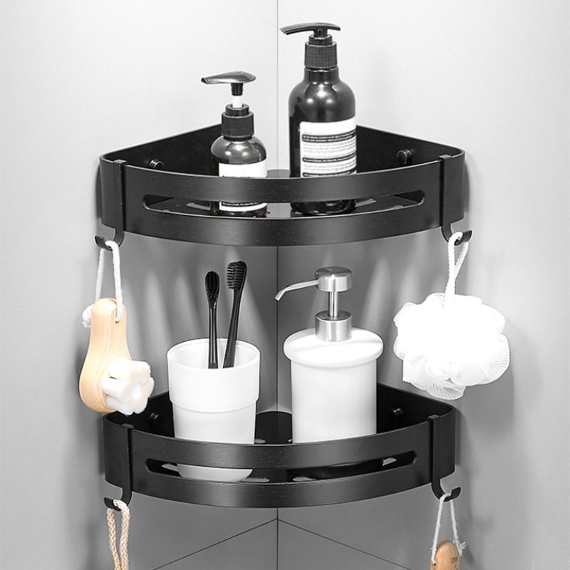 Modern Black Bathroom Accessory Kit Paper Holder Towel Bar Bath Hardware Set Clearhalo 'Bathroom Hardware Sets' 'Bathroom Hardware' 'Bathroom Remodel & Bathroom Fixtures' 'bathroom_hardware_sets' 'Home Improvement' 'home_improvement' 'home_improvement_bathroom_hardware_sets' 1200x1200_96a7a235-4b36-4572-96fa-9ebc27eef5d1