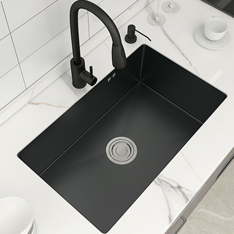 Modern Kitchen Sink Stainless Steel with Accessories Faucet and Soap Dispenser Workstation Clearhalo 'Home Improvement' 'home_improvement' 'home_improvement_kitchen_sinks' 'Kitchen Remodel & Kitchen Fixtures' 'Kitchen Sinks & Faucet Components' 'Kitchen Sinks' 'kitchen_sinks' 1200x1200_96c3d021-ff64-4cfa-8e87-dfeacd9c55bb