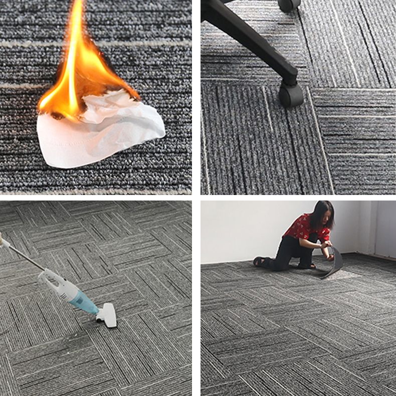 Indoor Carpet Tiles Indoor Self Adhesive Carpet Tiles Non-Skid Clearhalo 'Carpet Tiles & Carpet Squares' 'carpet_tiles_carpet_squares' 'Flooring 'Home Improvement' 'home_improvement' 'home_improvement_carpet_tiles_carpet_squares' Walls and Ceiling' 1200x1200_971ae3f3-ab5b-488c-8bda-5fcea6a01550