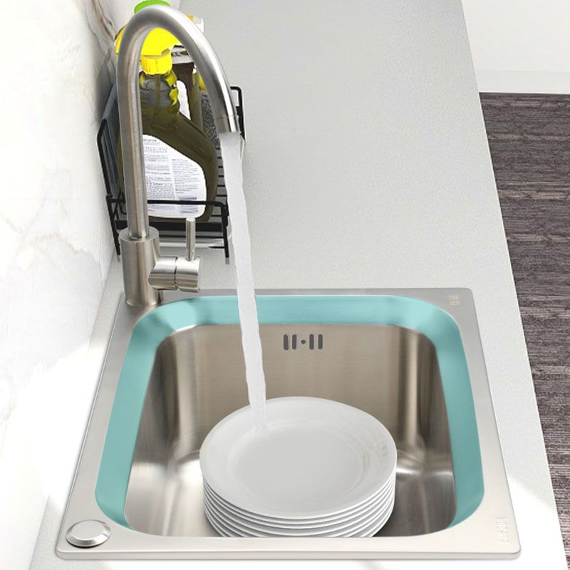 Modern Style Kitchen Sink Stainless Steel Kitchen Sink with Faucet Clearhalo 'Home Improvement' 'home_improvement' 'home_improvement_kitchen_sinks' 'Kitchen Remodel & Kitchen Fixtures' 'Kitchen Sinks & Faucet Components' 'Kitchen Sinks' 'kitchen_sinks' 1200x1200_974c7713-e1fb-49f3-b392-e88af65f6a21