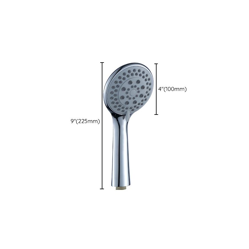Modern Adjustable Shower Heads Round Metal Handheld Shower Head Clearhalo 'Bathroom Remodel & Bathroom Fixtures' 'Home Improvement' 'home_improvement' 'home_improvement_shower_heads' 'Shower Heads' 'shower_heads' 'Showers & Bathtubs Plumbing' 'Showers & Bathtubs' 1200x1200_97730b52-f3bd-42d0-a886-abad3271a52b