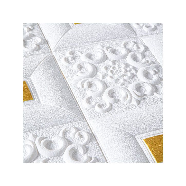 Modern Tin Backsplash Paneling Smooth Wall Ceiling XPE Cotton Set of 1 Clearhalo 'Flooring 'Home Improvement' 'home_improvement' 'home_improvement_wall_paneling' 'Wall Paneling' 'wall_paneling' 'Walls & Ceilings' Walls and Ceiling' 1200x1200_9791a737-5adf-485c-86e8-29d246741dcb