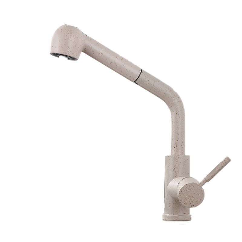 1-Handle Kitchen Faucet Pull down Sprayer with Supply Lines Bar Faucet Clearhalo 'Home Improvement' 'home_improvement' 'home_improvement_kitchen_faucets' 'Kitchen Faucets' 'Kitchen Remodel & Kitchen Fixtures' 'Kitchen Sinks & Faucet Components' 'kitchen_faucets' 1200x1200_97957480-dcaf-4686-8cc6-15e9a1b146c0