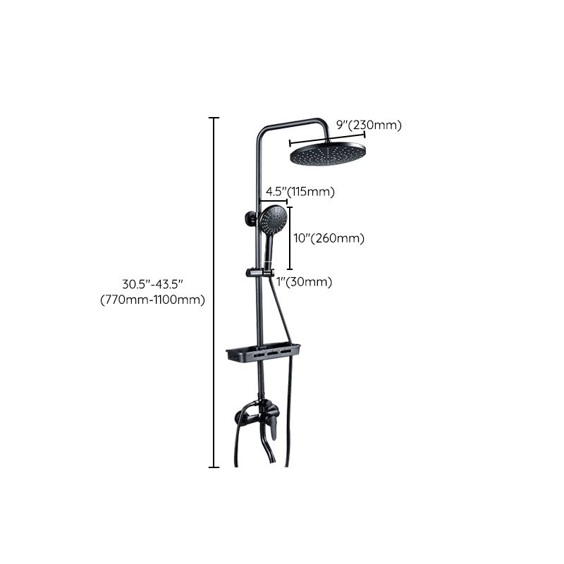 Black Shower Set Full Constant Temperature Copper Bathroom Lift Bath Booster Shower Head Clearhalo 'Bathroom Remodel & Bathroom Fixtures' 'Home Improvement' 'home_improvement' 'home_improvement_shower_faucets' 'Shower Faucets & Systems' 'shower_faucets' 'Showers & Bathtubs Plumbing' 'Showers & Bathtubs' 1200x1200_97b47014-b5f7-471a-9650-b7b89cb2186a