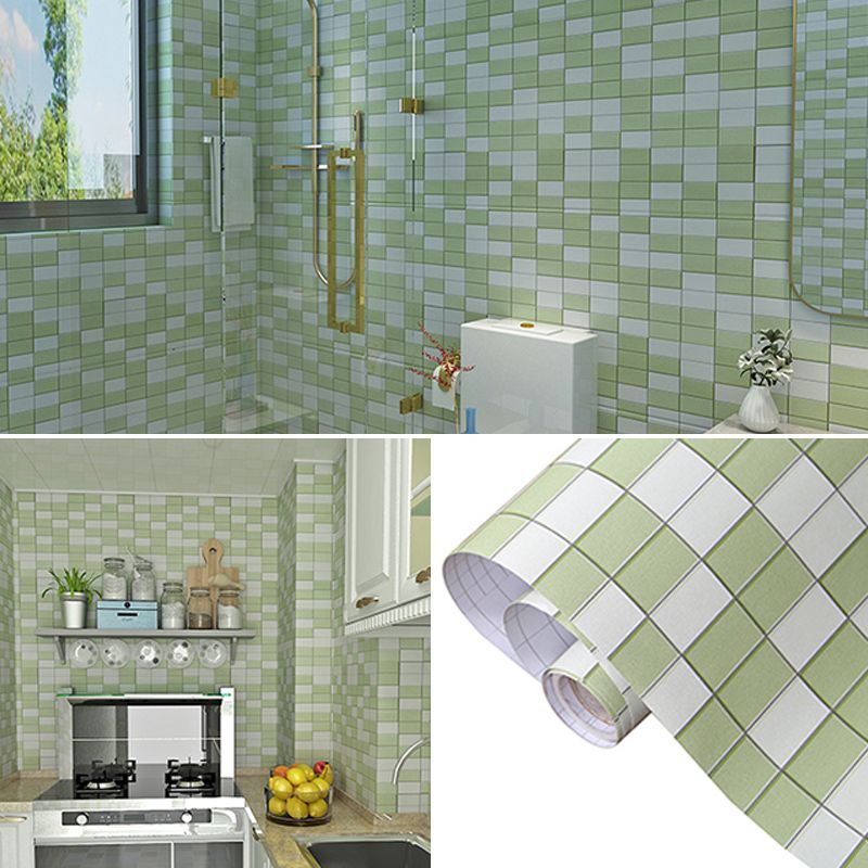 Colorful Mosaic Peel & Stick Tile Water-resistant Shower Wallpaper Clearhalo 'Flooring 'Home Improvement' 'home_improvement' 'home_improvement_peel_stick_blacksplash' 'Peel & Stick Backsplash Tile' 'peel_stick_blacksplash' 'Walls & Ceilings' Walls and Ceiling' 1200x1200_97d12716-0e36-4d15-a060-70e6f7bddf3e