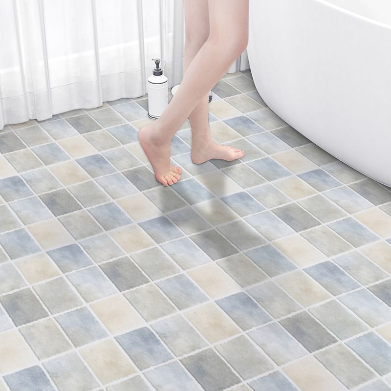 Bathroom Square PVC Flooring 24" x 118" x 4mm Peel & Stick Vinyl Flooring Clearhalo 'Flooring 'Home Improvement' 'home_improvement' 'home_improvement_vinyl_flooring' 'Vinyl Flooring' 'vinyl_flooring' Walls and Ceiling' 1200x1200_97fa6365-0b74-44e6-9b5b-f7770a98d442