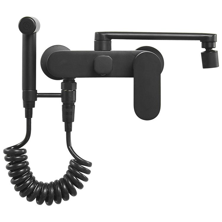 Metal Bath Faucet Trim Contemporary Lever Handle Tub Faucet Trim Clearhalo 'Bathroom Remodel & Bathroom Fixtures' 'Bathtub Faucets' 'bathtub_faucets' 'Home Improvement' 'home_improvement' 'home_improvement_bathtub_faucets' 1200x1200_9802de30-e0c2-4f78-b761-e9b74c18aff7