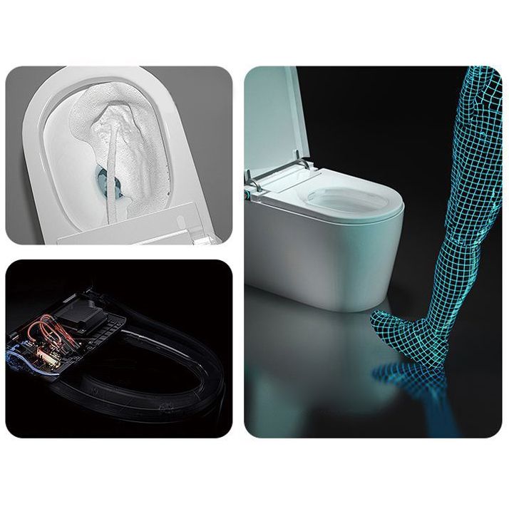 Heated Seat Modern Toilet Concealed Tank One-Piece Flush Toilet with Slow Close Seat Clearhalo 'Bathroom Remodel & Bathroom Fixtures' 'Home Improvement' 'home_improvement' 'home_improvement_toilets' 'Toilets & Bidets' 'Toilets' 1200x1200_980d0739-1516-469e-9ed9-549c835637ed