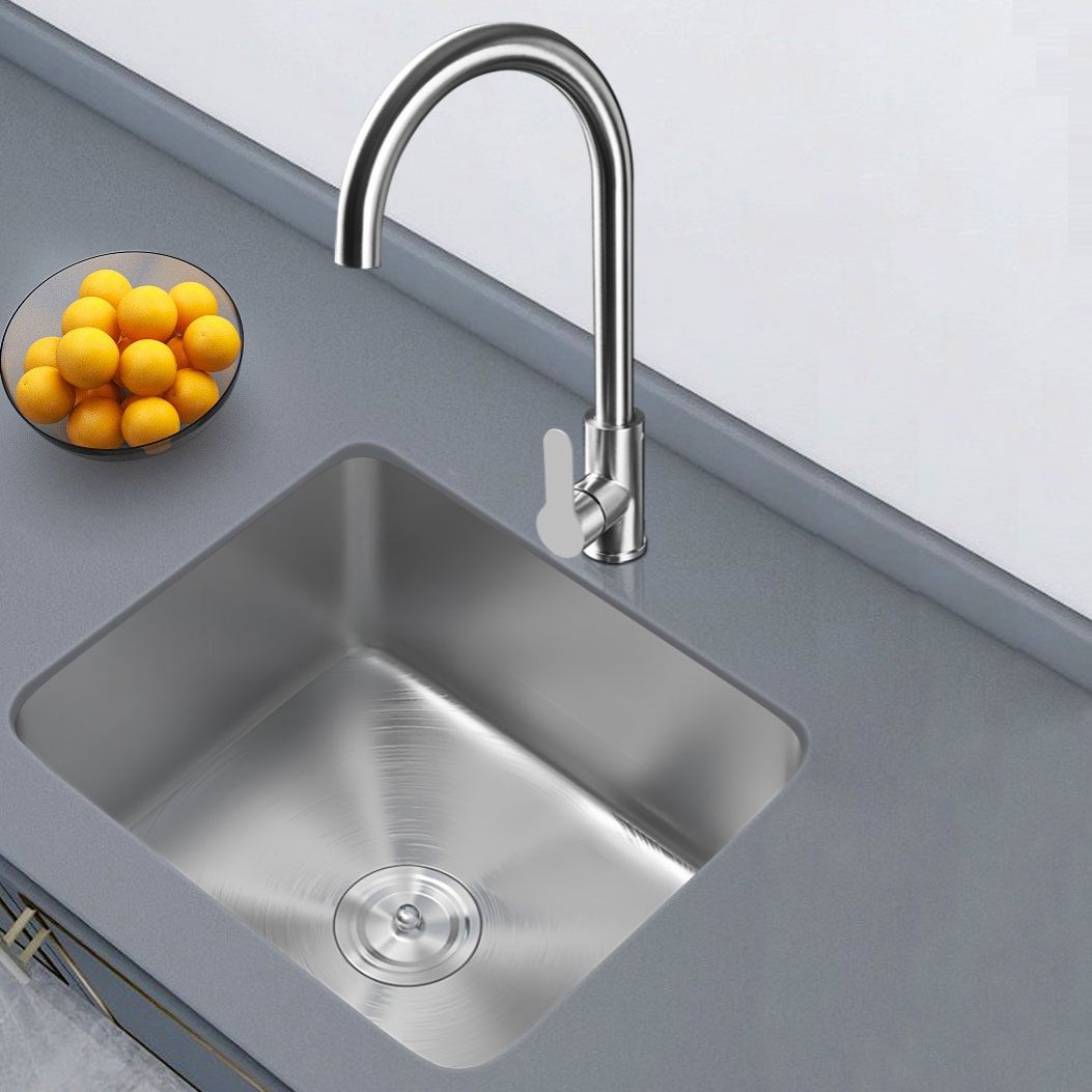 Contemporary Style Kitchen Sink Stainless Steel Undermount Kitchen Sink Clearhalo 'Home Improvement' 'home_improvement' 'home_improvement_kitchen_sinks' 'Kitchen Remodel & Kitchen Fixtures' 'Kitchen Sinks & Faucet Components' 'Kitchen Sinks' 'kitchen_sinks' 1200x1200_981c241f-21f6-4134-a5eb-0b7c34ba56d8