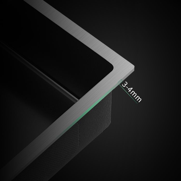 Modern Style Kitchen Sink Overflow Hole Design Stainless Steel Kitchen Sink Clearhalo 'Home Improvement' 'home_improvement' 'home_improvement_kitchen_sinks' 'Kitchen Remodel & Kitchen Fixtures' 'Kitchen Sinks & Faucet Components' 'Kitchen Sinks' 'kitchen_sinks' 1200x1200_9848f2b6-d89f-4048-9670-979803e5ed19