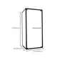 Semi-Frameless Shower Enclosure Square Corner Shower Enclosure Clearhalo 'Bathroom Remodel & Bathroom Fixtures' 'Home Improvement' 'home_improvement' 'home_improvement_shower_stalls_enclosures' 'Shower Stalls & Enclosures' 'shower_stalls_enclosures' 'Showers & Bathtubs' 1200x1200_98519c96-845f-4dc7-8ce0-9106dc98e27b
