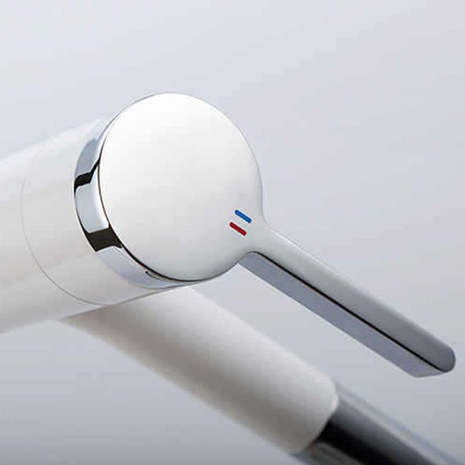 Glam Centerset Faucets Single Lever Handle Faucet for Bathroom Clearhalo 'Bathroom Remodel & Bathroom Fixtures' 'Bathroom Sink Faucets' 'Bathroom Sinks & Faucet Components' 'bathroom_sink_faucets' 'Home Improvement' 'home_improvement' 'home_improvement_bathroom_sink_faucets' 1200x1200_9863e7de-50b6-4f93-8df8-2a3e4f10faf0