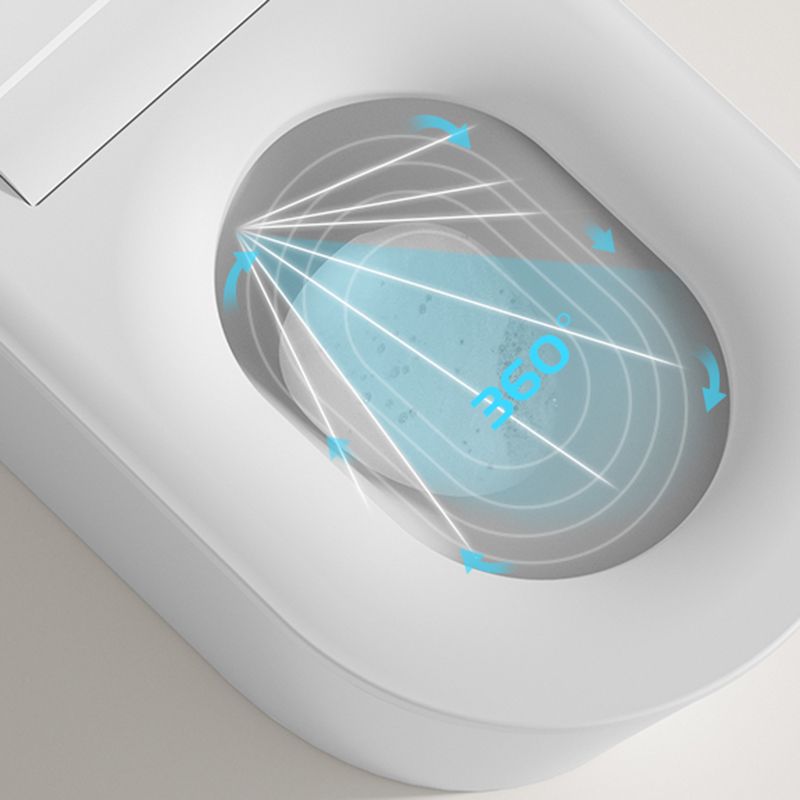 15.7" W Elongated Floor Standing Bidet in White with Heated Seat Clearhalo 'Bathroom Remodel & Bathroom Fixtures' 'Bidets' 'Home Improvement' 'home_improvement' 'home_improvement_bidets' 'Toilets & Bidets' 1200x1200_98702703-aa26-47ab-a62f-d0ca124b46f7