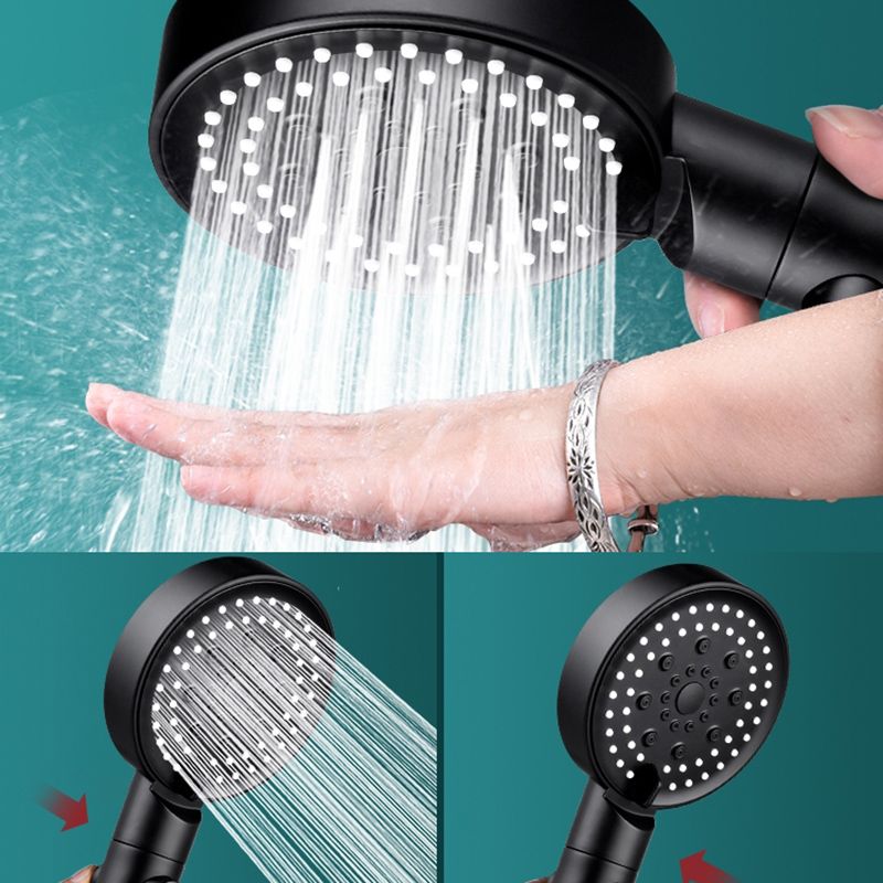 Modern Showerhead 6-Setting Adjustable Spray Pattern Handheld Shower Head Clearhalo 'Bathroom Remodel & Bathroom Fixtures' 'Home Improvement' 'home_improvement' 'home_improvement_shower_heads' 'Shower Heads' 'shower_heads' 'Showers & Bathtubs Plumbing' 'Showers & Bathtubs' 1200x1200_9874b5a0-d125-464e-beff-f991c664b7ee