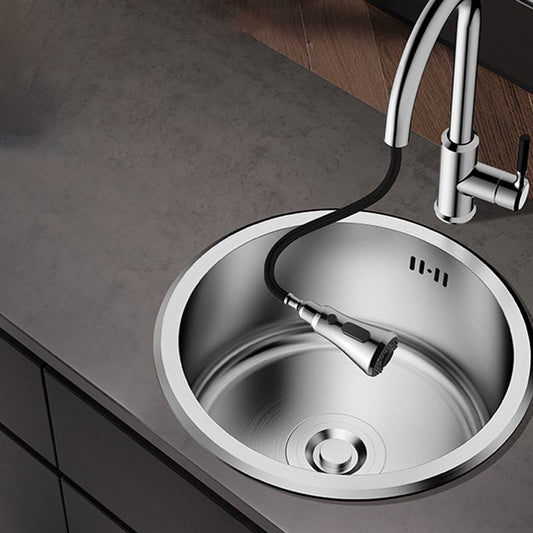 Modern Style Kitchen Sink Stainless Steel Corrosion Resistant Kitchen Sink Clearhalo 'Home Improvement' 'home_improvement' 'home_improvement_kitchen_sinks' 'Kitchen Remodel & Kitchen Fixtures' 'Kitchen Sinks & Faucet Components' 'Kitchen Sinks' 'kitchen_sinks' 1200x1200_98845224-7ec8-4c5f-b2e8-cbc392b389f5