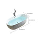 Soaking Freestanding Tub with Overflow Trim White Acrylic Oval Bathtub Clearhalo 'Bathroom Remodel & Bathroom Fixtures' 'Bathtubs' 'Home Improvement' 'home_improvement' 'home_improvement_bathtubs' 'Showers & Bathtubs' 1200x1200_98ba1c96-c649-4665-9045-f80993897b40
