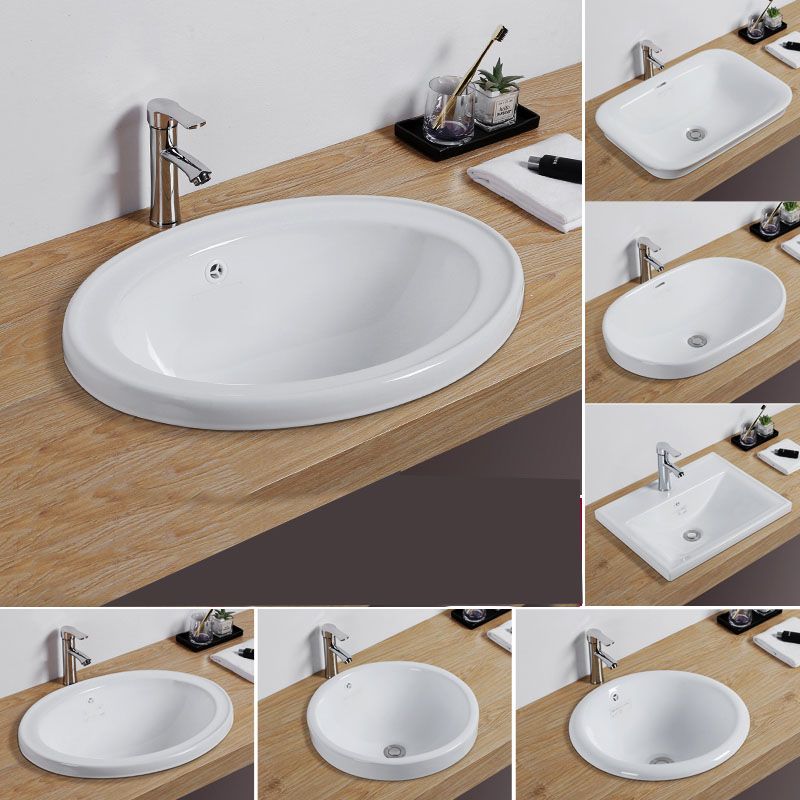 Modern Style Bathroom Sink Oval Porcelain Undermount Bathroom Sink Clearhalo 'Bathroom Remodel & Bathroom Fixtures' 'Bathroom Sinks & Faucet Components' 'Bathroom Sinks' 'bathroom_sink' 'Home Improvement' 'home_improvement' 'home_improvement_bathroom_sink' 1200x1200_98e542f8-5ecd-4e5e-a36e-244f4c27f863