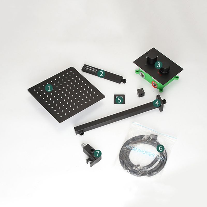 All-copper Shower Set into The Wall Pressurized Shower with Constant Temperature Concealed Clearhalo 'Bathroom Remodel & Bathroom Fixtures' 'Home Improvement' 'home_improvement' 'home_improvement_shower_faucets' 'Shower Faucets & Systems' 'shower_faucets' 'Showers & Bathtubs Plumbing' 'Showers & Bathtubs' 1200x1200_98f3c92a-2125-40aa-90e7-6691743a4dd0