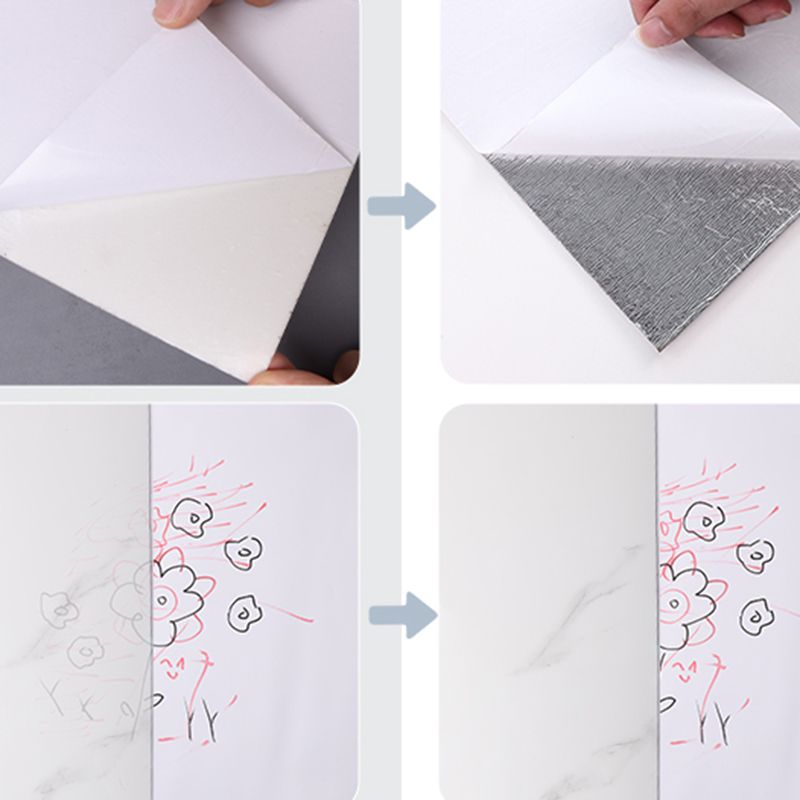 PVC Peel and Stick Backsplash Wall Tile Rectangular Waterproof Single Tile Wallpaper Clearhalo 'Flooring 'Home Improvement' 'home_improvement' 'home_improvement_peel_stick_blacksplash' 'Peel & Stick Backsplash Tile' 'peel_stick_blacksplash' 'Walls & Ceilings' Walls and Ceiling' 1200x1200_98f535ab-61e8-4ddd-b078-c345cc763422