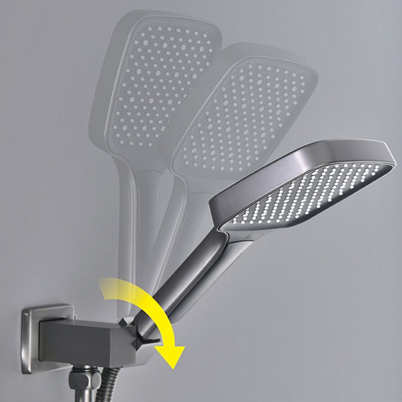 Modern Shower Combo Brass Adjustable Shower Head Temperature Control Shower System Clearhalo 'Bathroom Remodel & Bathroom Fixtures' 'Home Improvement' 'home_improvement' 'home_improvement_shower_faucets' 'Shower Faucets & Systems' 'shower_faucets' 'Showers & Bathtubs Plumbing' 'Showers & Bathtubs' 1200x1200_9904ae68-7a0f-42b5-ba53-061a2702cece