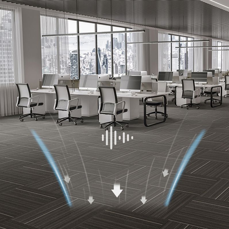 Indoor Carpet Tiles Level Loop Carpet Tiles with Fire Resistant Clearhalo 'Carpet Tiles & Carpet Squares' 'carpet_tiles_carpet_squares' 'Flooring 'Home Improvement' 'home_improvement' 'home_improvement_carpet_tiles_carpet_squares' Walls and Ceiling' 1200x1200_9905a24d-8c1d-43eb-9225-243244496562