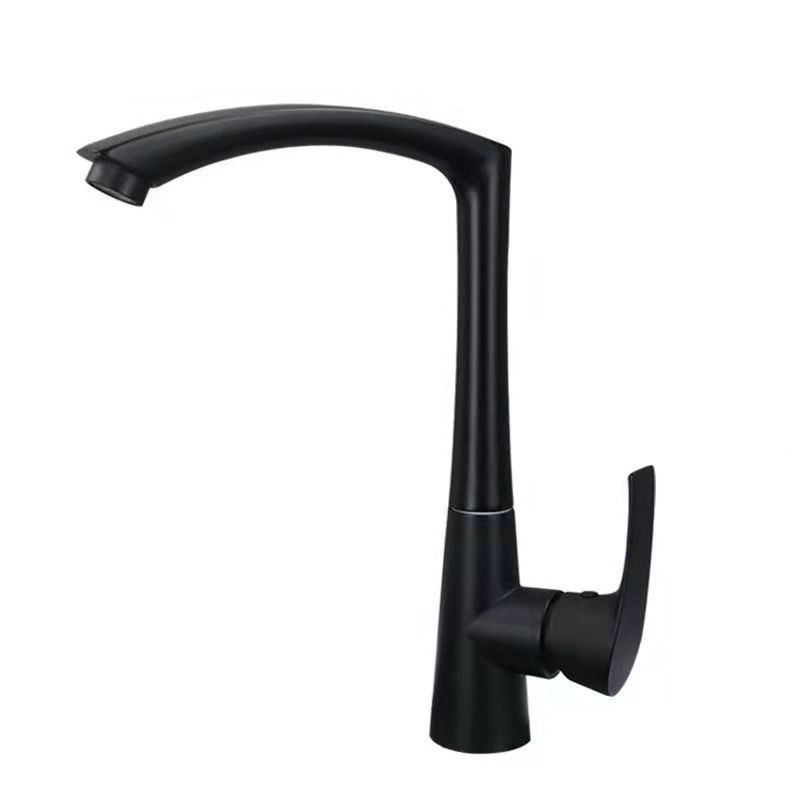 Modern Faucets 1-Handle with Water Dispenser Standard Kitchen Faucets Clearhalo 'Home Improvement' 'home_improvement' 'home_improvement_kitchen_faucets' 'Kitchen Faucets' 'Kitchen Remodel & Kitchen Fixtures' 'Kitchen Sinks & Faucet Components' 'kitchen_faucets' 1200x1200_99063011-8500-44db-9c3e-f4e2319b9f4a