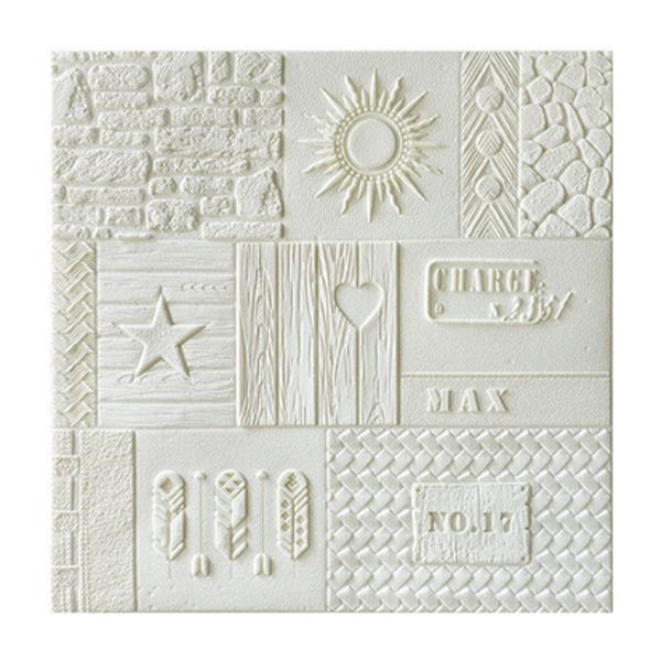 Peel and Stick Wall Ceiling 3D Embossed Wall Paneling with Waterproof Clearhalo 'Flooring 'Home Improvement' 'home_improvement' 'home_improvement_wall_paneling' 'Wall Paneling' 'wall_paneling' 'Walls & Ceilings' Walls and Ceiling' 1200x1200_9907a8b6-c085-4d51-93d6-07b80cce1d73