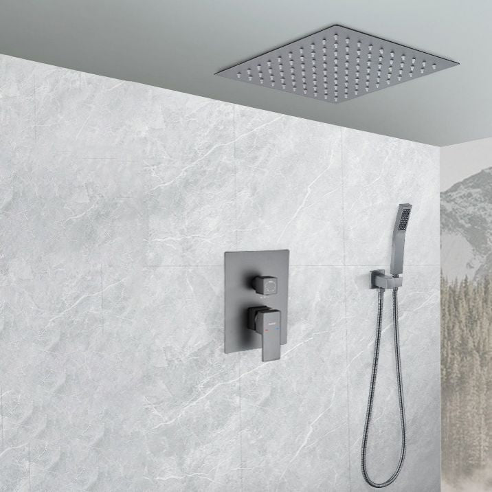 Modern Shower System Brass Temperature Control Ceiling Mounted Shower Head Combo Clearhalo 'Bathroom Remodel & Bathroom Fixtures' 'Home Improvement' 'home_improvement' 'home_improvement_shower_faucets' 'Shower Faucets & Systems' 'shower_faucets' 'Showers & Bathtubs Plumbing' 'Showers & Bathtubs' 1200x1200_99286d0a-817b-4505-b5fb-f2d63cca68f1