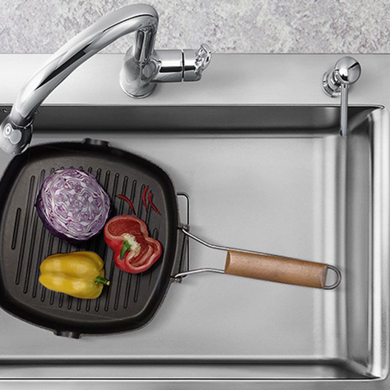 Modern Workstation Sink Stainless Faucet and Steel Basket Strainer Kitchen Sink Clearhalo 'Home Improvement' 'home_improvement' 'home_improvement_kitchen_sinks' 'Kitchen Remodel & Kitchen Fixtures' 'Kitchen Sinks & Faucet Components' 'Kitchen Sinks' 'kitchen_sinks' 1200x1200_99299484-98d3-4b19-9a92-d9402c11c714