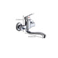 Industrial Kitchen Faucet Lever Handle Wall Mounted High Arc Faucet Clearhalo 'Home Improvement' 'home_improvement' 'home_improvement_kitchen_faucets' 'Kitchen Faucets' 'Kitchen Remodel & Kitchen Fixtures' 'Kitchen Sinks & Faucet Components' 'kitchen_faucets' 1200x1200_99369753-90a2-4908-a88b-429dcac9449d