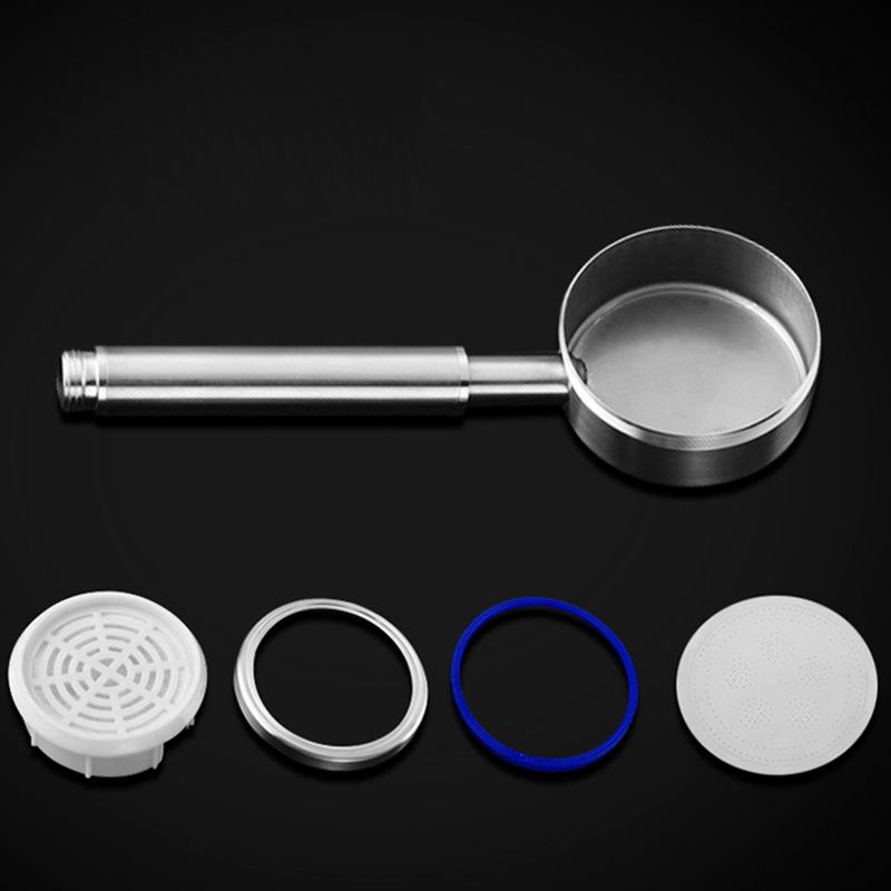 Contemporary Style Shower Head Metal Wall-mounted Handheld Shower Head Clearhalo 'Bathroom Remodel & Bathroom Fixtures' 'Home Improvement' 'home_improvement' 'home_improvement_shower_heads' 'Shower Heads' 'shower_heads' 'Showers & Bathtubs Plumbing' 'Showers & Bathtubs' 1200x1200_99506d9f-fcdc-4970-842d-abdde9ab24a7