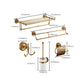 Traditional Bathroom Hardware Set Gold Metal Bathroom Accessory Kit Clearhalo 'Bathroom Hardware Sets' 'Bathroom Hardware' 'Bathroom Remodel & Bathroom Fixtures' 'bathroom_hardware_sets' 'Home Improvement' 'home_improvement' 'home_improvement_bathroom_hardware_sets' 1200x1200_996ae83e-118d-494e-88e3-1c191115913d