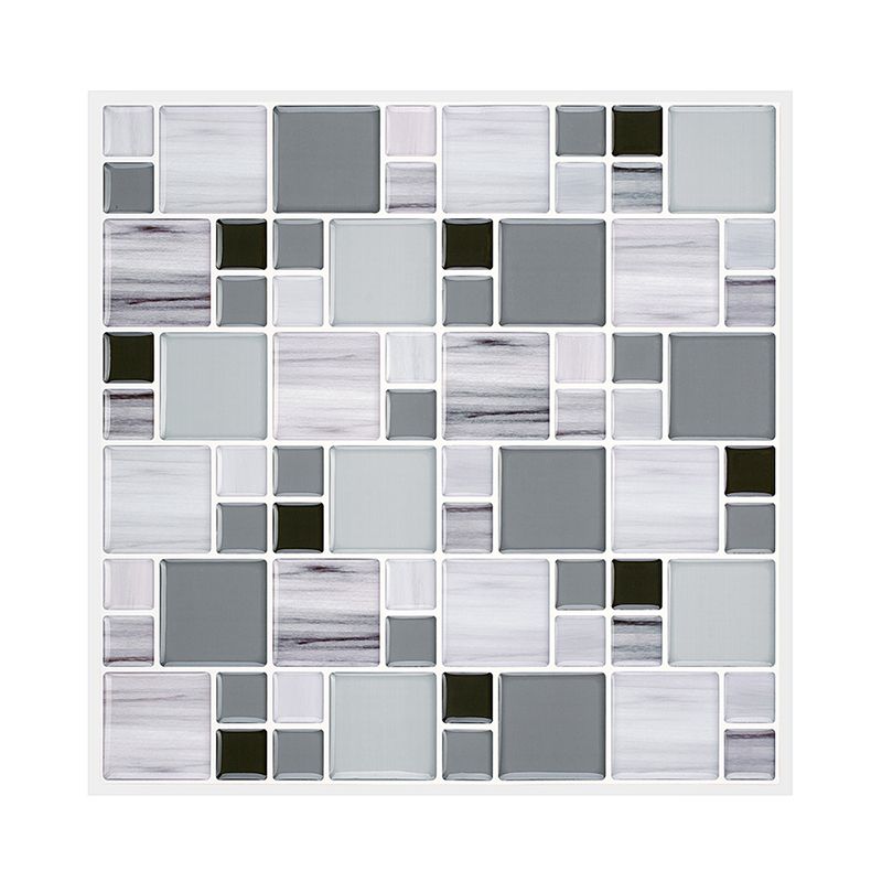 Wall Floor Tile Paste Wallpaper Floral Plaid Pattern Wallpaper Tile Clearhalo 'Flooring 'Home Improvement' 'home_improvement' 'home_improvement_peel_stick_blacksplash' 'Peel & Stick Backsplash Tile' 'peel_stick_blacksplash' 'Walls & Ceilings' Walls and Ceiling' 1200x1200_997f70af-885e-4496-bd89-64f9ea3fe3b0