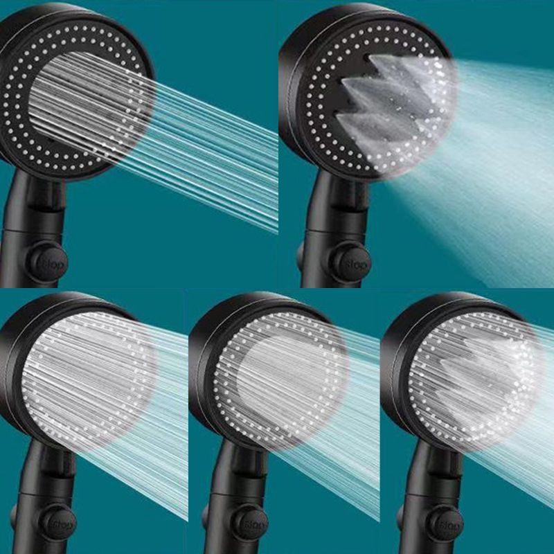 Modern Plastic Shower Head Adjustable Spray Pattern Handheld Shower Head Clearhalo 'Bathroom Remodel & Bathroom Fixtures' 'Home Improvement' 'home_improvement' 'home_improvement_shower_heads' 'Shower Heads' 'shower_heads' 'Showers & Bathtubs Plumbing' 'Showers & Bathtubs' 1200x1200_999fd052-d0a8-45f4-9ae0-b274a1aa5422