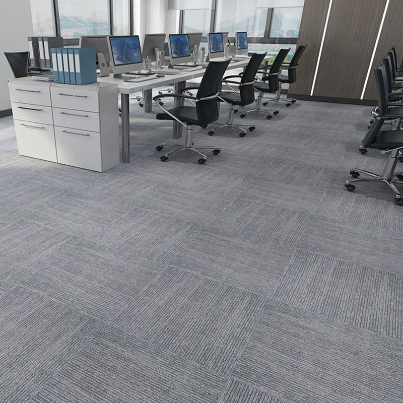 Carpet Tile Non-Skid Fade Resistant Solid Color Loose Lay Carpet Tiles Living Room Clearhalo 'Carpet Tiles & Carpet Squares' 'carpet_tiles_carpet_squares' 'Flooring 'Home Improvement' 'home_improvement' 'home_improvement_carpet_tiles_carpet_squares' Walls and Ceiling' 1200x1200_99a1ce4b-f623-43d7-b2a0-11144df0d79d